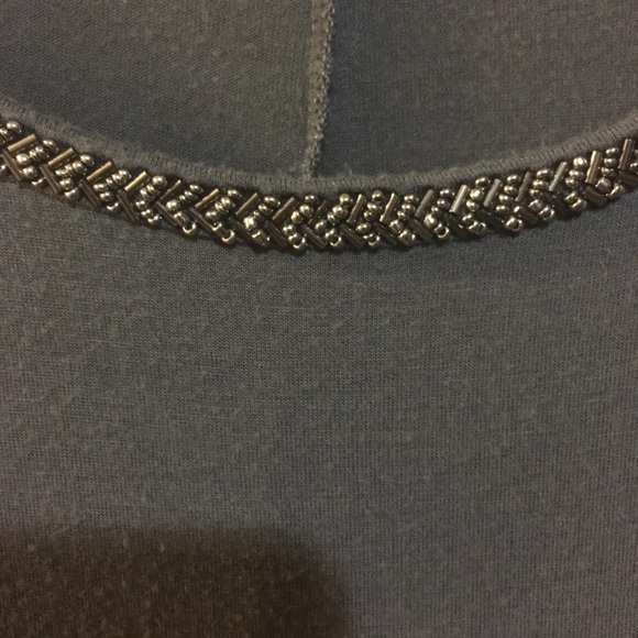 Gray Apt9 3/4 sleeve top - Picture 6 of 8